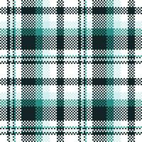 Tartan Pattern Seamless. Pastel Scottish Tartan Pattern Traditional Pastel Scottish Woven Fabric. Lumberjack Shirt Flannel Textile. Pattern Tile Swatch Included. vector