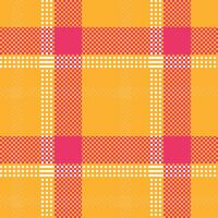 Scottish Tartan Pattern. Tartan Seamless Pattern Template for Design Ornament. Seamless Fabric Texture. vector