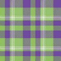 Scottish Tartan Pattern. Scottish Plaid, for Scarf, Dress, Skirt, Other Modern Spring Autumn Winter Fashion Textile Design. vector