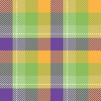 Scottish Tartan Pattern. Classic Plaid Tartan Flannel Shirt Tartan Patterns. Trendy Tiles for Wallpapers. vector