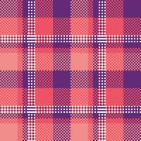 Scottish Tartan Seamless Pattern. Checkerboard Pattern Traditional Scottish Woven Fabric. Lumberjack Shirt Flannel Textile. Pattern Tile Swatch Included. vector