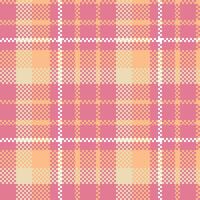 Scottish Tartan Seamless Pattern. Plaid Patterns Seamless Flannel Shirt Tartan Patterns. Trendy Tiles for Wallpapers. vector