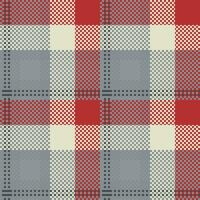 Tartan Pattern Seamless. Pastel Scottish Plaid, for Scarf, Dress, Skirt, Other Modern Spring Autumn Winter Fashion Textile Design. vector