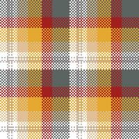 Tartan Seamless Pattern. Sweet Checker Pattern Traditional Scottish Woven Fabric. Lumberjack Shirt Flannel Textile. Pattern Tile Swatch Included. vector