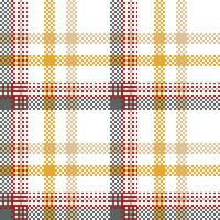 Tartan Seamless Pattern. Sweet Checkerboard Pattern Template for Design Ornament. Seamless Fabric Texture. vector