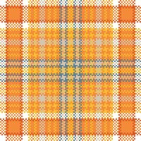 Tartan Seamless Pattern. Sweet Pastel Plaid Pattern for Scarf, Dress, Skirt, Other Modern Spring Autumn Winter Fashion Textile Design. vector