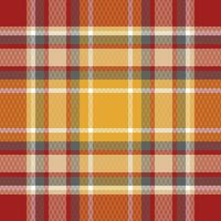 Tartan Pattern Seamless. Traditional Scottish Checkered Background. Traditional Scottish Woven Fabric. Lumberjack Shirt Flannel Textile. Pattern Tile Swatch Included. vector