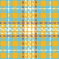 Tartan Seamless Pattern. Traditional Scottish Checkered Background. Traditional Scottish Woven Fabric. Lumberjack Shirt Flannel Textile. Pattern Tile Swatch Included. vector