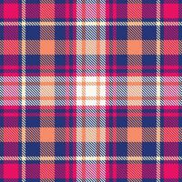 Plaid Pattern Seamless. Scottish Plaid, Template for Design Ornament. Seamless Fabric Texture. vector