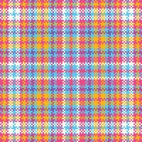 Tartan Seamless Pattern. Classic Scottish Tartan Design. Template for Design Ornament. Seamless Fabric Texture. vector