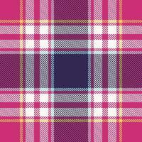 Scottish Tartan Seamless Pattern. Traditional Scottish Checkered Background. Traditional Scottish Woven Fabric. Lumberjack Shirt Flannel Textile. Pattern Tile Swatch Included. vector