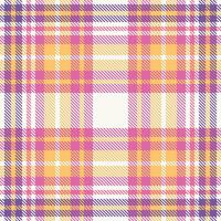 Tartan Plaid Vector Seamless Pattern. Checker Pattern. for Scarf, Dress, Skirt, Other Modern Spring Autumn Winter Fashion Textile Design.