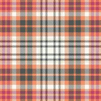 Classic Scottish Tartan Design. Checkerboard Pattern. Template for Design Ornament. Seamless Fabric Texture. vector