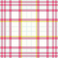 Tartan Plaid Seamless Pattern. Gingham Patterns. for Scarf, Dress, Skirt, Other Modern Spring Autumn Winter Fashion Textile Design. vector