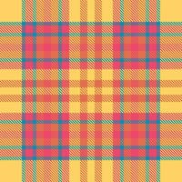 Scottish Tartan Plaid Seamless Pattern, Classic Plaid Tartan. Template for Design Ornament. Seamless Fabric Texture. Vector Illustration