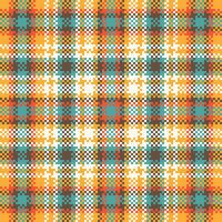 Tartan Pattern Seamless. Sweet Plaid Pattern Traditional Scottish Woven Fabric. Lumberjack Shirt Flannel Textile. Pattern Tile Swatch Included. vector