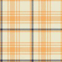 Plaid Pattern Seamless. Tartan Seamless Pattern Traditional Scottish Woven Fabric. Lumberjack Shirt Flannel Textile. Pattern Tile Swatch Included. vector