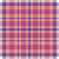 Scottish Tartan Seamless Pattern. Checkerboard Pattern Template for Design Ornament. Seamless Fabric Texture. vector