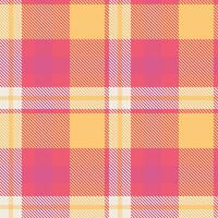 Tartan Plaid Vector Seamless Pattern. Scottish Tartan Seamless Pattern. Seamless Tartan Illustration Vector Set for Scarf, Blanket, Other Modern Spring Summer Autumn Winter Holiday Fabric Print.