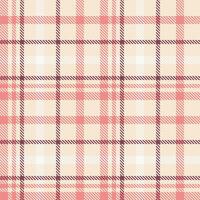 Tartan Plaid Vector Seamless Pattern. Classic Plaid Tartan. Traditional Scottish Woven Fabric. Lumberjack Shirt Flannel Textile. Pattern Tile Swatch Included.