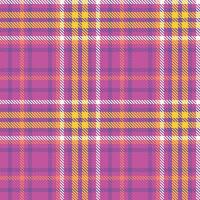 Tartan Plaid Vector Seamless Pattern. Classic Plaid Tartan. Flannel Shirt Tartan Patterns. Trendy Tiles for Wallpapers.