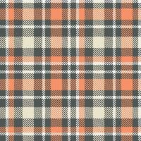 Classic Scottish Tartan Design. Gingham Patterns. Template for Design Ornament. Seamless Fabric Texture. vector