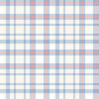 Tartan Plaid Seamless Pattern. Checker Pattern. Template for Design Ornament. Seamless Fabric Texture. Vector Illustration