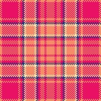 tartán modelo sin costura. clásico escocés tartán diseño. para bufanda, vestido, falda, otro moderno primavera otoño invierno Moda textil diseño. vector