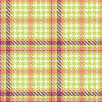 Tartan Plaid Pattern Seamless. Checker Pattern. Template for Design Ornament. Seamless Fabric Texture. Vector Illustration