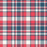 Tartan Plaid Pattern Seamless. Traditional Scottish Checkered Background. Traditional Scottish Woven Fabric. Lumberjack Shirt Flannel Textile. Pattern Tile Swatch Included. vector