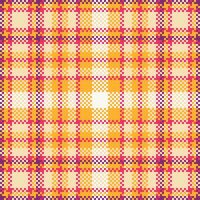 Plaid Patterns Seamless. Checkerboard Pattern Seamless Tartan Illustration Vector Set for Scarf, Blanket, Other Modern Spring Summer Autumn Winter Holiday Fabric Print.