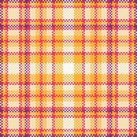 Plaid Patterns Seamless. Checkerboard Pattern Seamless Tartan Illustration Vector Set for Scarf, Blanket, Other Modern Spring Summer Autumn Winter Holiday Fabric Print.