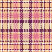 Plaid Patterns Seamless. Classic Scottish Tartan Design. Template for Design Ornament. Seamless Fabric Texture. vector