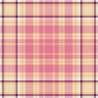 Plaid Patterns Seamless. Tartan Plaid Vector Seamless Pattern. Template for Design Ornament. Seamless Fabric Texture.