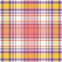 Tartan Plaid Vector Seamless Pattern. Traditional Scottish Checkered Background. Traditional Scottish Woven Fabric. Lumberjack Shirt Flannel Textile. Pattern Tile Swatch Included.