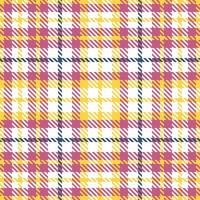 Tartan Plaid Pattern Seamless. Traditional Scottish Checkered Background. for Scarf, Dress, Skirt, Other Modern Spring Autumn Winter Fashion Textile Design. vector