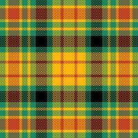 Scottish Tartan Plaid Seamless Pattern, Abstract Check Plaid Pattern. Template for Design Ornament. Seamless Fabric Texture. Vector Illustration