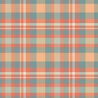 Classic Scottish Tartan Design. Scottish Tartan Seamless Pattern. Template for Design Ornament. Seamless Fabric Texture. vector