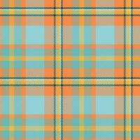 Tartan Seamless Pattern. Sweet Checker Pattern for Scarf, Dress, Skirt, Other Modern Spring Autumn Winter Fashion Textile Design. vector