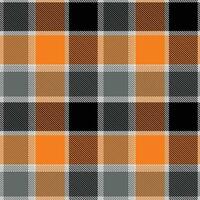 Scottish Tartan Plaid Seamless Pattern, Checker Pattern. Traditional Scottish Woven Fabric. Lumberjack Shirt Flannel Textile. Pattern Tile Swatch Included. vector