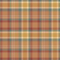 Scottish Tartan Plaid Seamless Pattern, Traditional Scottish Checkered Background. Traditional Scottish Woven Fabric. Lumberjack Shirt Flannel Textile. Pattern Tile Swatch Included. vector