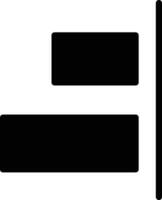 align right solid and glyph vector illustration