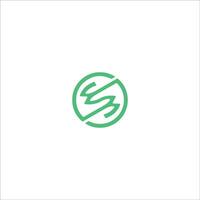 Initial letter ws logo or sw logo vector design template