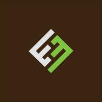 Initial letter wm logo or mw logo vector design template