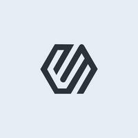 Initial letter wm logo or mw logo vector design template