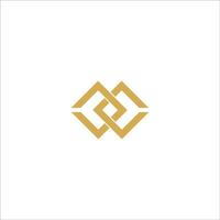 Initial letter wm logo or mw logo vector design template