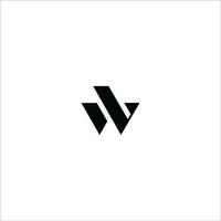 Initial letter wl logo or lw logo vector design template