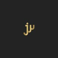 JW, WJ, J AND W Abstract initial monogram letter alphabet logo design vector