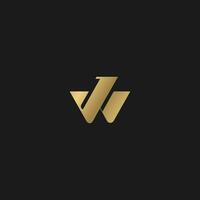 JW, WJ, J AND W Abstract initial monogram letter alphabet logo design vector