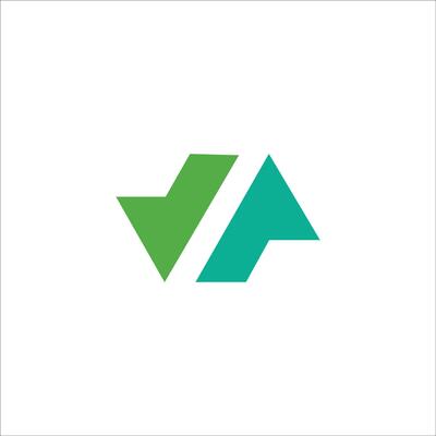 Initial letter va logo or av logo vector design template